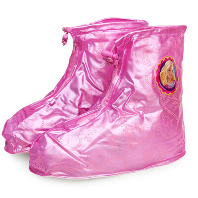 

Barbie Children's Raincoat/ Rainproof Shoe Cover