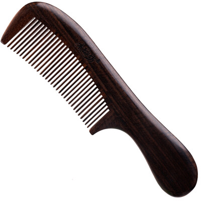 

Му Юань Фанг (MUYUANFANG) Shank самшит деревянный гребень подарок HYT-1902