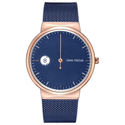 

BOFUTE Male Watches Casual Watch Quartz Watches Japanese Movement Calendar Waterproof Metal Mesh Belt 0182G