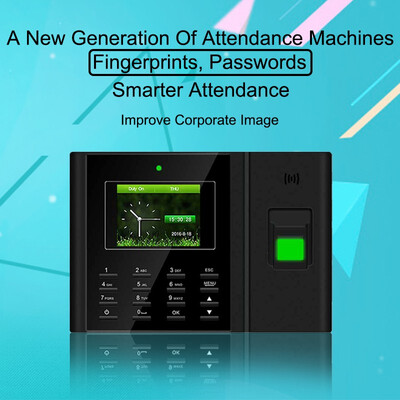 

Biometric Fingerprint Time Attendance System USB Access Control Fingerprint Employee Time Clock Time Attendance Machine TCP IP SA