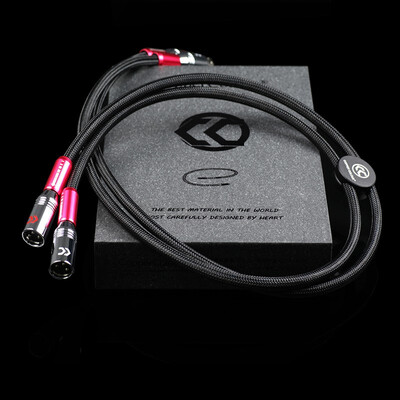 

CopperColour CC WHISPER-SE HiFi Audio cable OCC Silver & Alloy XLR plugs pair