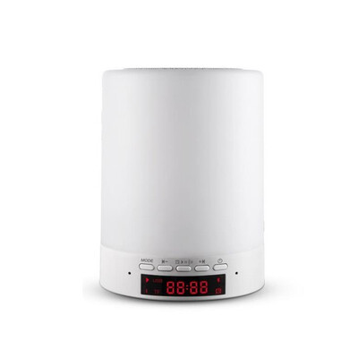 

JIPUSH Creative led bedside lamp rechargeable bluetooth audio lamp student dormitory table lamp holiday gift music atmosphere lamp