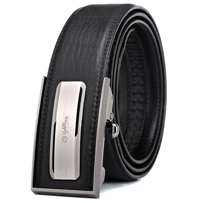 

Пояс Goldlion пояса моды Мужские автоматические пояса повседневные брюки Бизнес пояс черный A8C0013-11