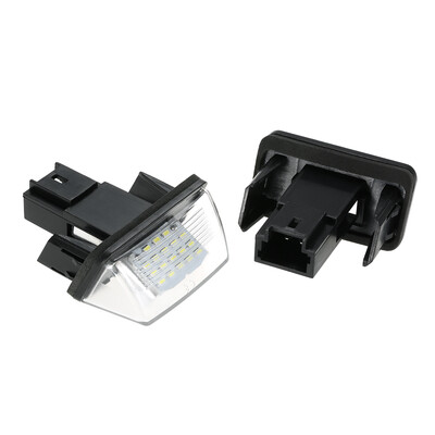 

2PCS NO Error LED Number License Plate Light For Peugeot 206207307308 For Citroen C3C4C5