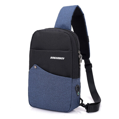 

Portable Mens Chest Bag Outside Leisure Travel Cycling Multi-functional Couples Small Bags Mini Messenger Bag