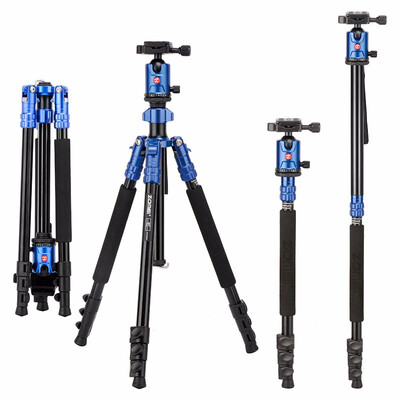 

ZOMEI M7 Professional Aluminium Tripod Monopod&BallHead Portable For DSLR Camera
