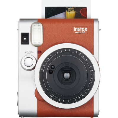 

Fuji (FUJIFILM) INSTAX камера изображения MINI90 серебристо-коричневая