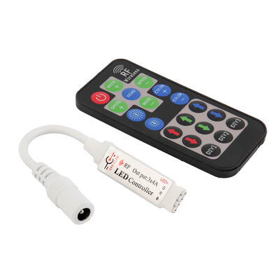

RF 19 Key Wireless Remote Controller DC For RGB 3528 5050 LED Strip Light
