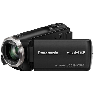 

Panasonic цифровая камера (Panasonic) Цифровая камера Lumix HC-V180GK-K черный (5-осевая функция коррекции уровня встряхивания 28-миллиметровая широкоугольная запись в 90 раз с интеллектуальным масштабированием)
