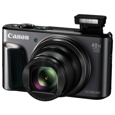 

Цифровая камера Canon PowerShot SX720 HS (20,3 миллиона пикселей 40-кратная световая переменная 24 мм ультра широкий) черный