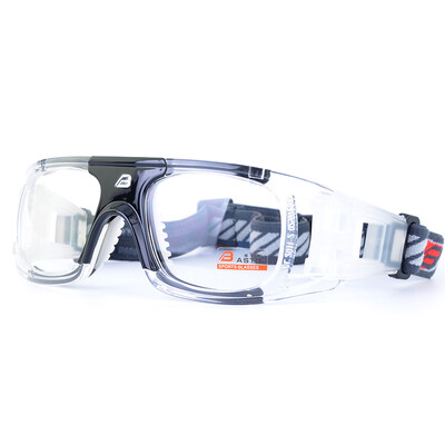 

Bons градусов (Басто) BL018 баскетбол очковых очки прозрачного движение рама белой резина