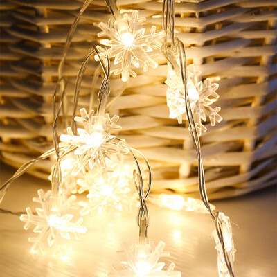 

BRELONG LED Snowflake String Festival Lights Decorative Lights 30LED