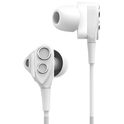 

MINISO double-action HIFI music headphones white