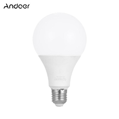 

Andoer E27 30W Energy-saving LED Bulb Lamp 5500K Soft White Daylight for Photo Video Studio Home Commercial Lighting