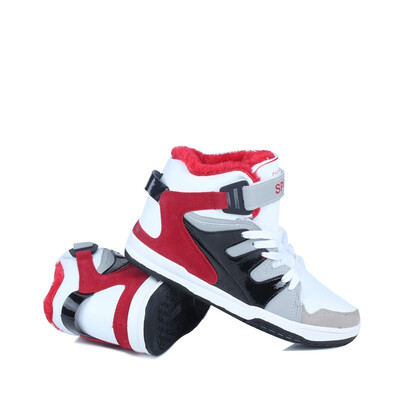 

Mens shoes autumn tide shoes 2018 new mens high-top shoes sports casual shoes hip-hop Korean version of the trend of wild