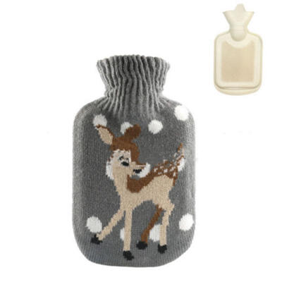 

500-1000mlHot Water Bag Bottle Cover Case Winter Warm Relaxing Heat Cold Therapy