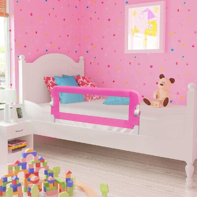 

Toddler Safety Bed Rail 102 x 42 cm Pink