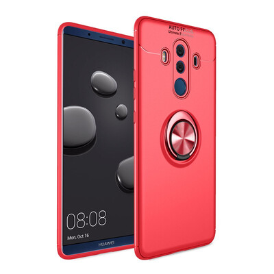 

Fivice Huawei Mate 10 Pro case TPU metal ring shell magnetic bracket soft shell