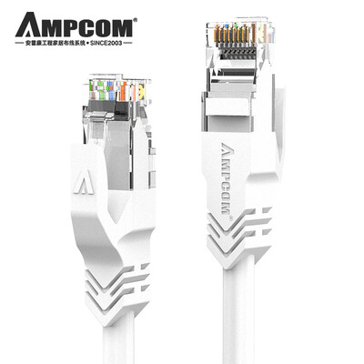 

AMPCOM super five network cable oxygen-free copper core network cable 5 m high speed cat5e unshielded finished cable AMC5EWT71650