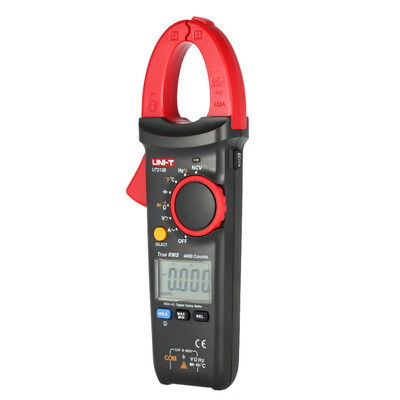 

UNI-T UT213C Handheld Digital LCD Clamp Meter Multimeter ACDC Voltage ACDC Current Resistance Capacitance Diode Continuity NCV T