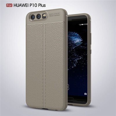 

Fivice Huawei P10 plus case Luxury leather TPU silicone anti-fall soft shell phone case