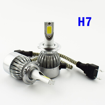 

2PCS Car Headlight Bulb H7 H11 9005 9006 H4 LED 12V 72W 7600LM Super Bright Car Head Light Auto Headlight Automobile Head Lamp