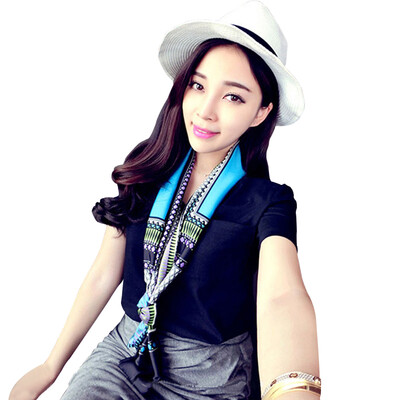 

[Jingdong supermarket] Meng Si Ke (MSEK) WSJ161652 Ms. retro small scarf wild concave shape multi-use scarf scarf scarf warm home