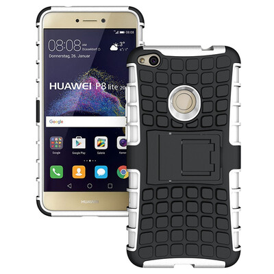 

Fivice HuaweiP8 lite Case TPU anti-fall tire pattern back clip bracket phone case