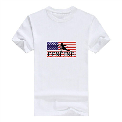 

American Pride Fencing Fencer Premium Mans t-Shirt
