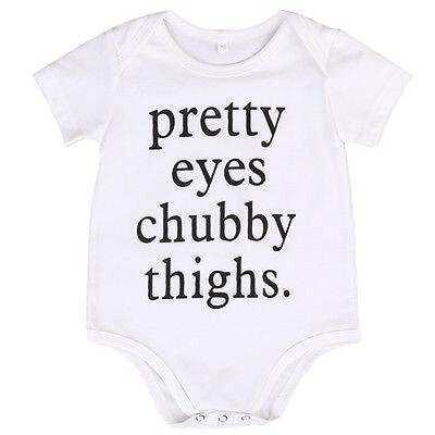 

Cotton Newborn Infant Baby Boy Girls Bodysuit Romper Jumpsuit Clothes Outfits su