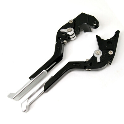 

CNC Adjustable Folding Extendable Motorcycle Brake Clutch Levers For Yamaha MT-07 2014-2017