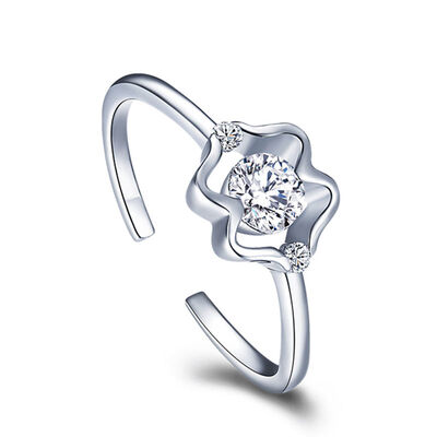 

Italina constellation S925 silver ring opening ring fashion gift Gemini 5.21-6.21