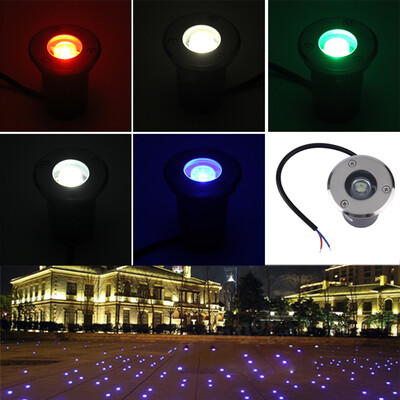 

1W LED Водонепроницаемые В Наземный сада Путь Flood Light Пейзаж DC 12V