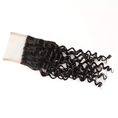 

Ishow Hair 7A Malaysian Deep Wave Virgin Hair 44 Lace Closure Cheap FreeMiddleThree Part