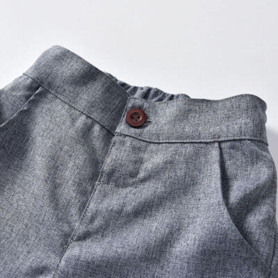 

2pcs Toddler Baby Boys Kids Shirt TopPants Formal Clothes Outfits Gentleman Set