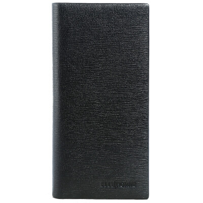 

ELLE HOMME men&39s first layer of leather wallet leisure long multi-card business wallet suit suit black E675760412
