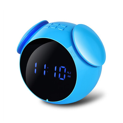 

Wireless Bluetooth Speaker Mini Digital Alarm Clock Creative Clock Outdoor Square Dance MP3 Smart Audio Subwoofer