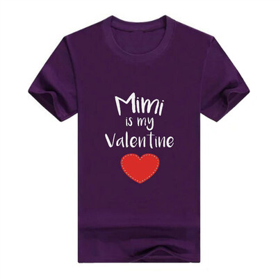 

Baby Gifts For All Mimi Is My Valentine Funny Valentines Toddler Juvy T-Shirt