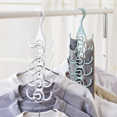 

Bingyou wardrobe hanging belt hanger with hook hanger multi-purpose tie hook bag storage rack belt rack scarf rack