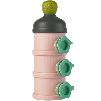 

Babycare milk powder box baby portable out of the milk powder packaging box large capacity storage box baby milk powder 1680 cherry powder