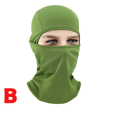 

Cool Soft Outdoor Motorcycle Full Face Mask Lycra Balaclava Ski Neck Protection