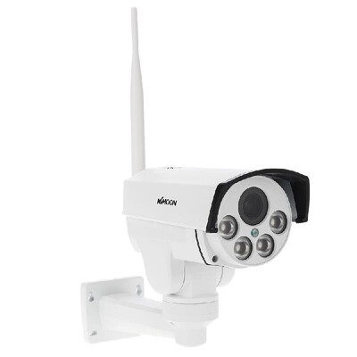 

KKmoon 1080P Wireless WIFI PTZ HD IP Camera 2812mm Auto-Focus Manual Varifocal Zoom Lens 20MP 128¡± for Sony CMOS IR-CUT IP6