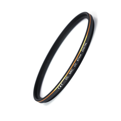 

C & C DC MRC UV 67mm ultra-thin double-sided multi-layer waterproof coating personalized gold ring UV filter without vignette SLR camera protection mirror