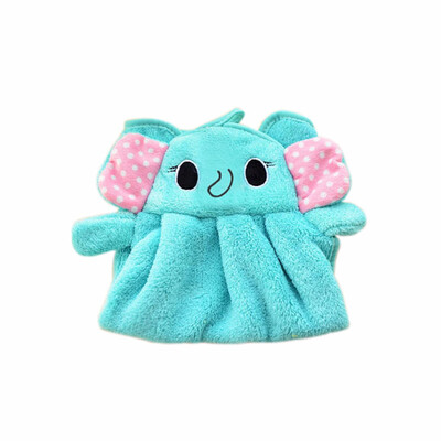 

Eco-friendly Candy Colors Soft Coral Velvet Cartoon Animal Towel Can Be Hung Kitchen used