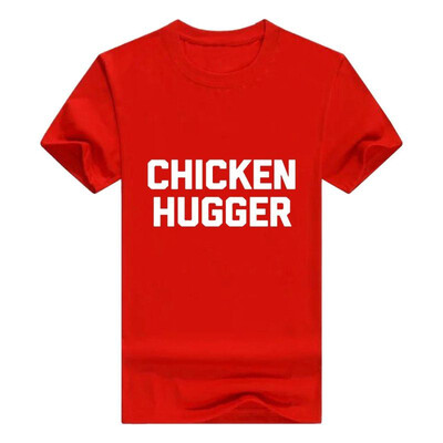 

Chicken Hugger Men T-Shirt Funny Saying Sarcastic Chickens Humor