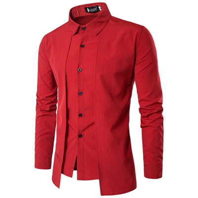 

Fashion Mens Luxury Casual Stylish Slim Fit Long Sleeve Casual Dress Shirts Tops