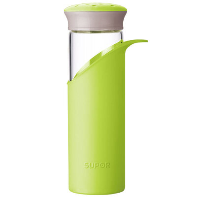 

Jingdong Supermarket] Supor supor slim heat-resistant glass · crystal rhyme series cup 280ml (Hong Mang yellow) KC28AV2