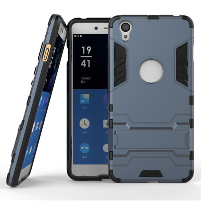 

MOONCASE смешанной kickstand тяжело PC анти - царапин + мягкий тпу внутренней защиты корпуса слим легкий 2 в 1 случае для покрытия OnePlus X