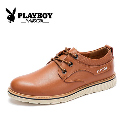 

Playboy PLAYBOY mens Korean fashion trend wild casual shoes CX39209 brown 43