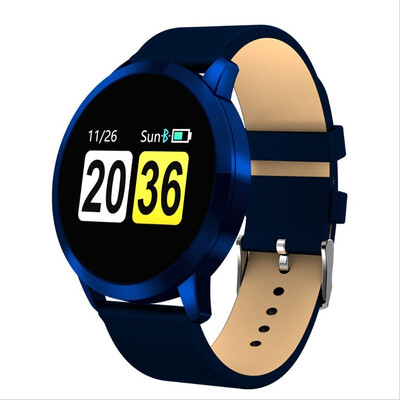 

New Q8 Bluetooth step counter sports 150 days life sleep anti-lost watercolor screen smart wear bracelet